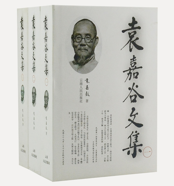 袁嘉谷文集（三册全）-滇史