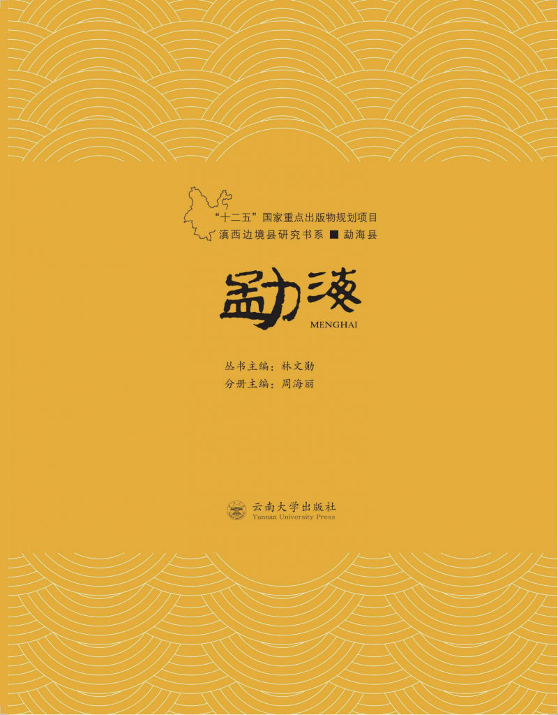 林文勋主编；周海丽分册主编：《滇西边境县研究书系·勐海县》-滇史